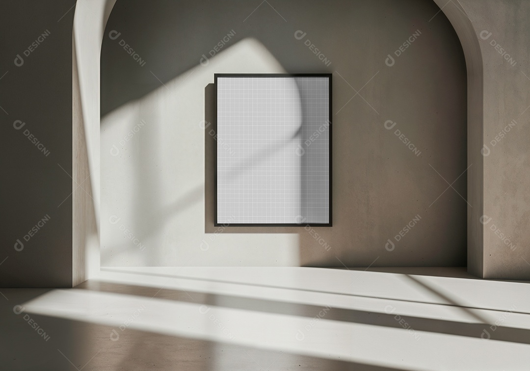 Quadro Mockup PSD Editável