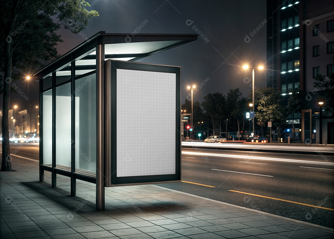 Outdoor Mockup PSD Editável