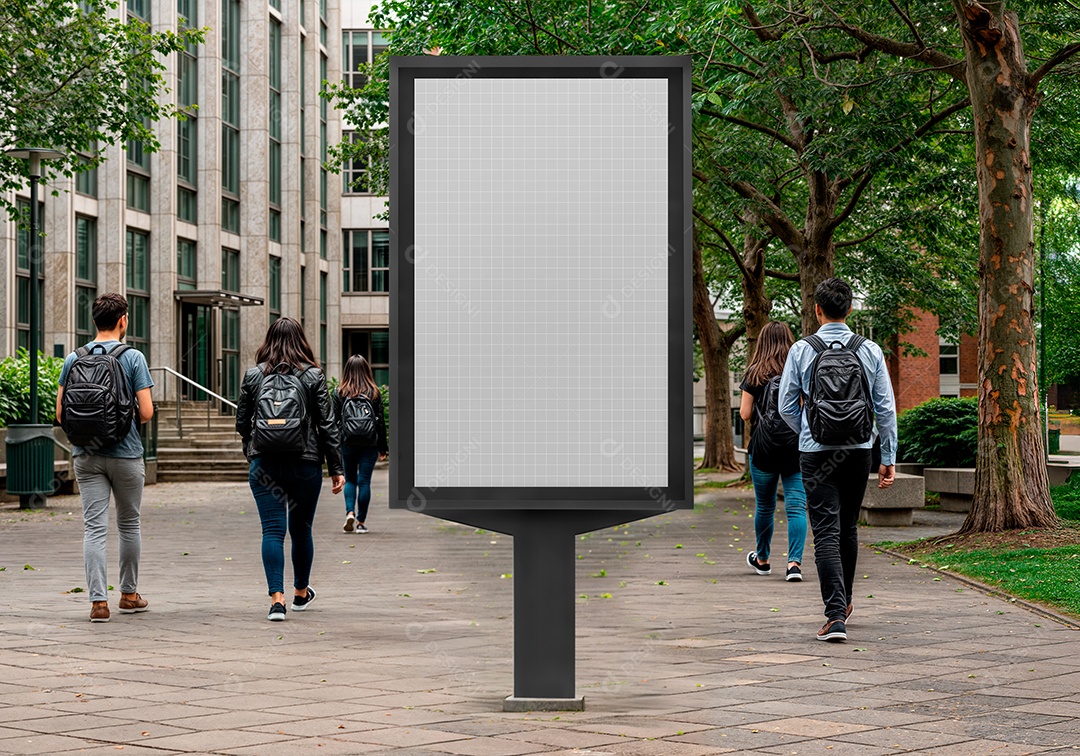 Outdoor Mockup PSD Editável