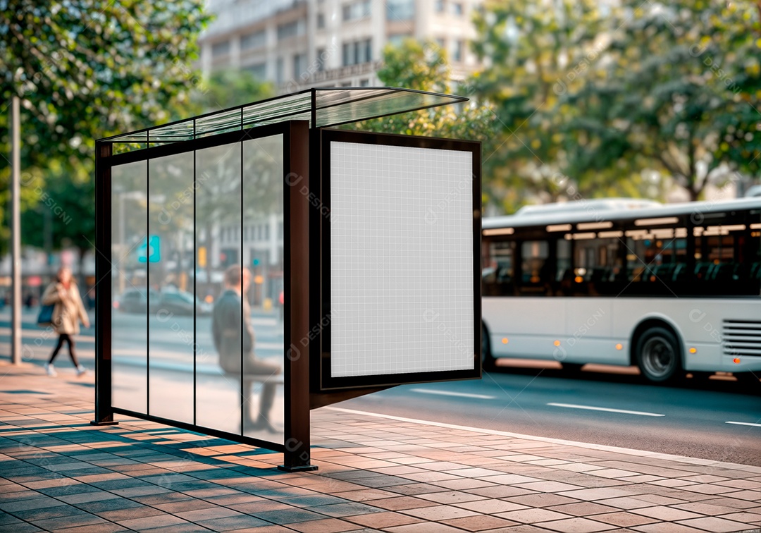 Outdoor Mockup PSD Editável