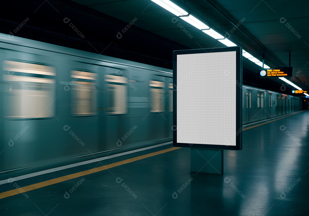 Outdoor Mockup PSD Editável