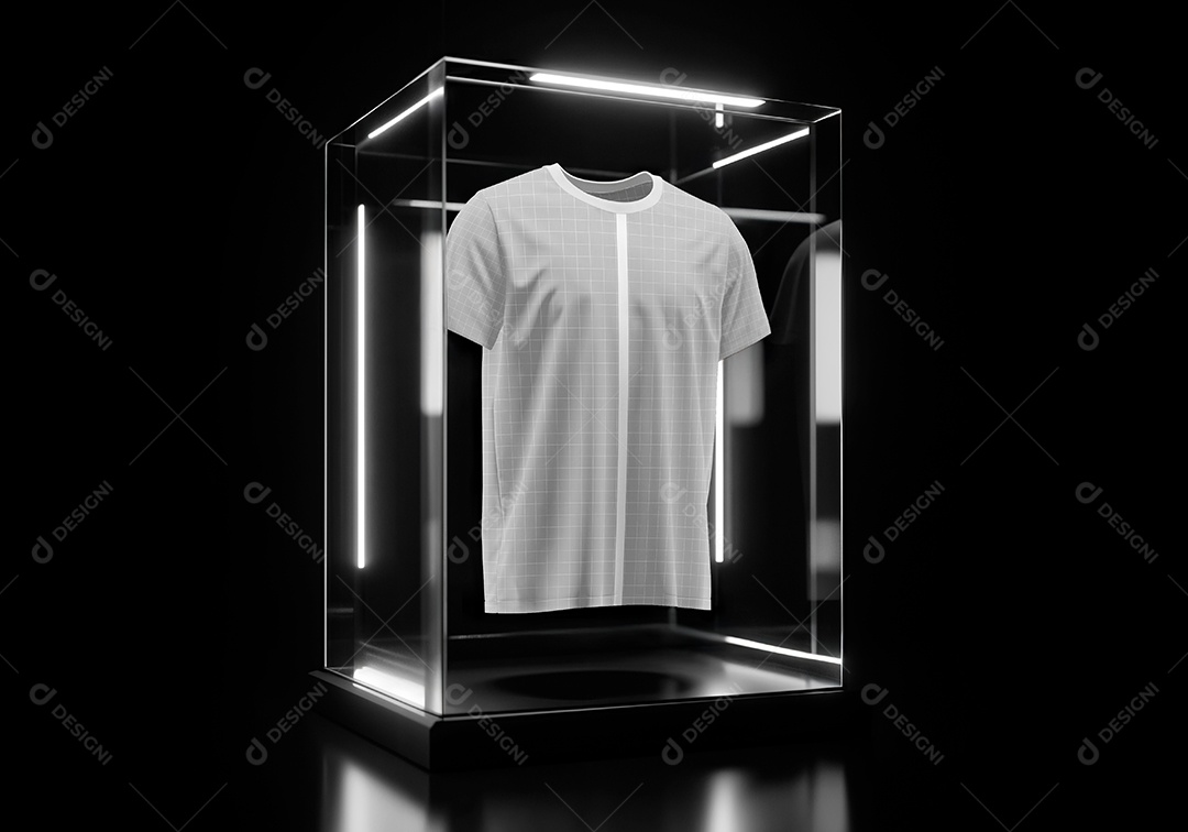 Camisa Mockup Vista Frente PSD