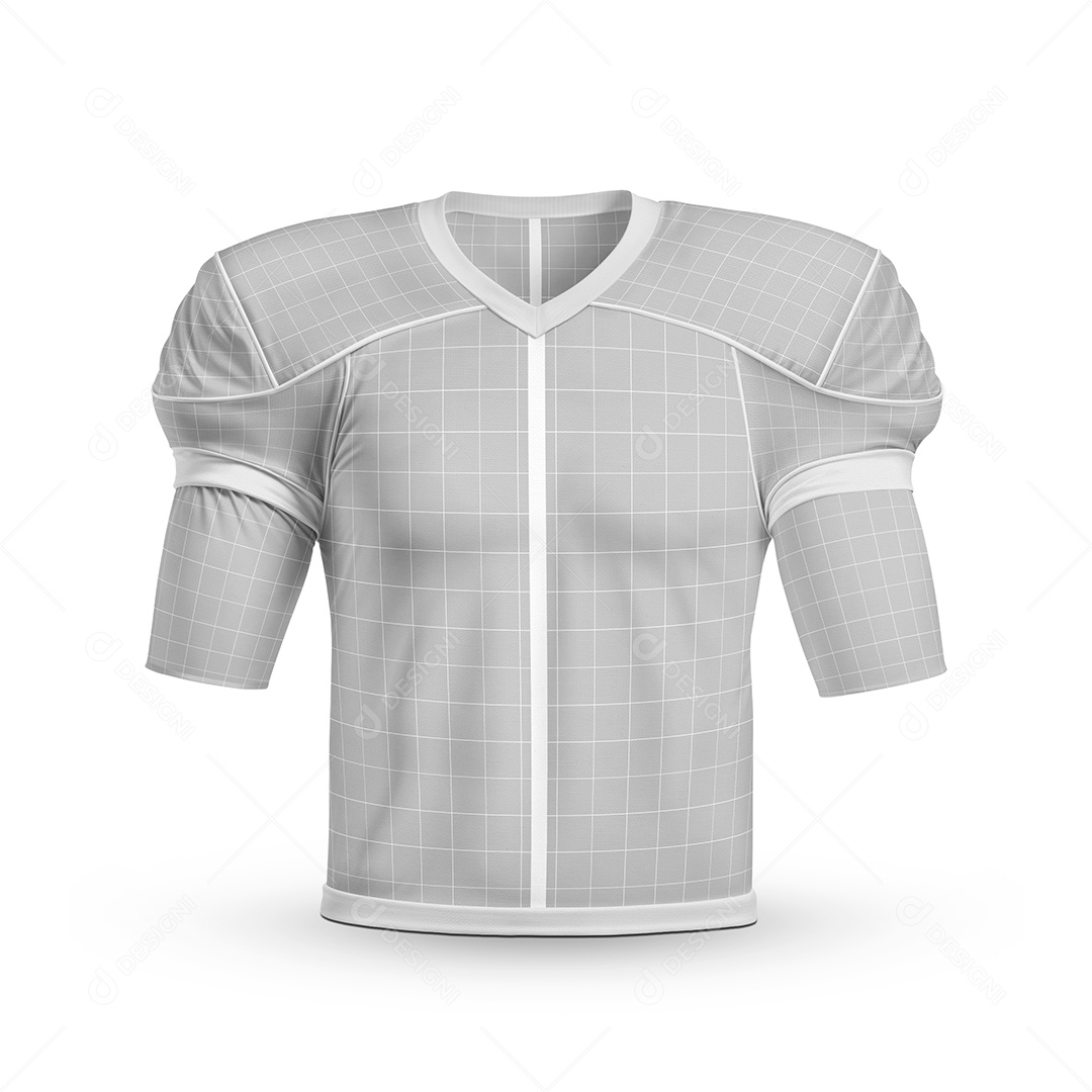 Camisa Uniforme Mockup Vista Frente PSD