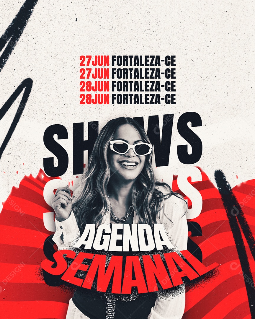 Story Agenda De São João Próximos Shows De Forro Social Media PSD Editável