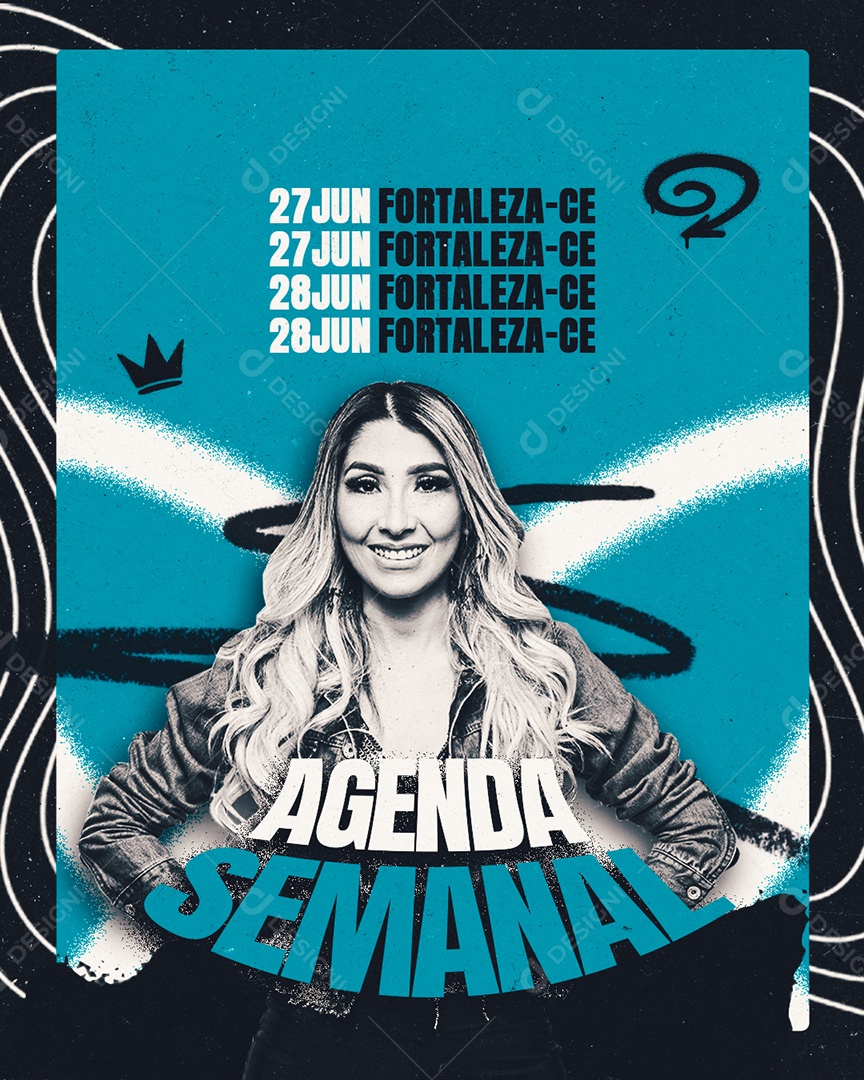 Story Agenda De São João Próximos Shows Social Media PSD Editável