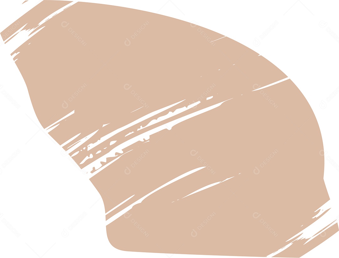 Shape Grunge Mancha de Tinta Marrom Claro Ilustração Vetor EPS