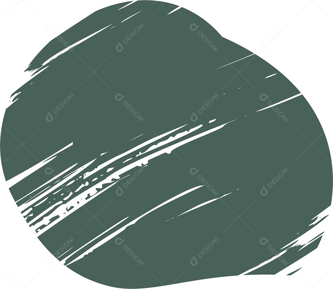 Shape Grunge Mancha de Tinta Verde Ilustração Vetor EPS