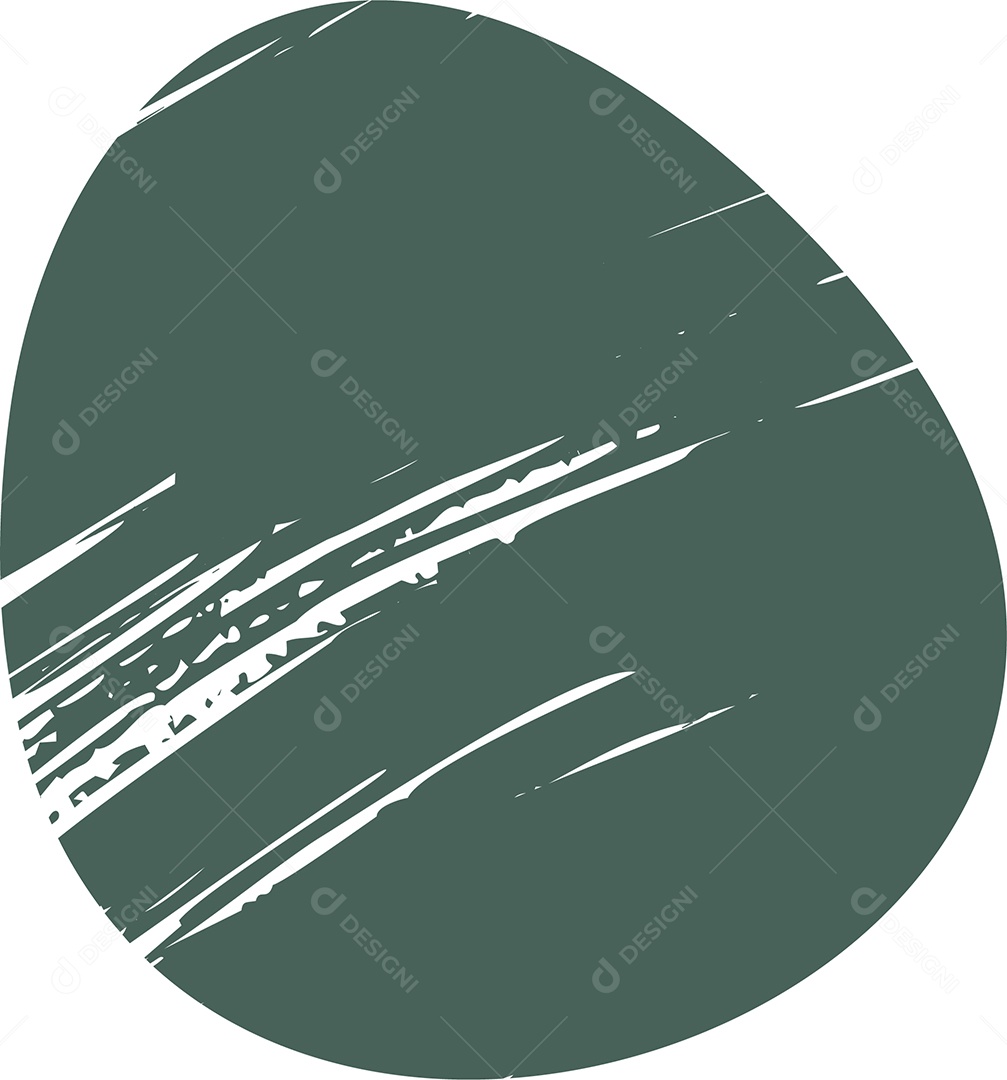 Shape Grunge Mancha de Tinta Verde Ilustração Vetor EPS