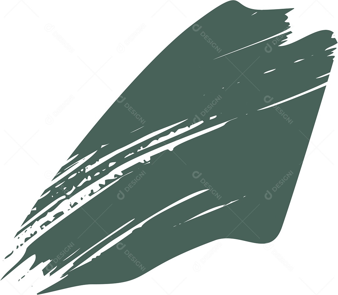 Shape Grunge Mancha de Tinta Verde Ilustração Vetor EPS