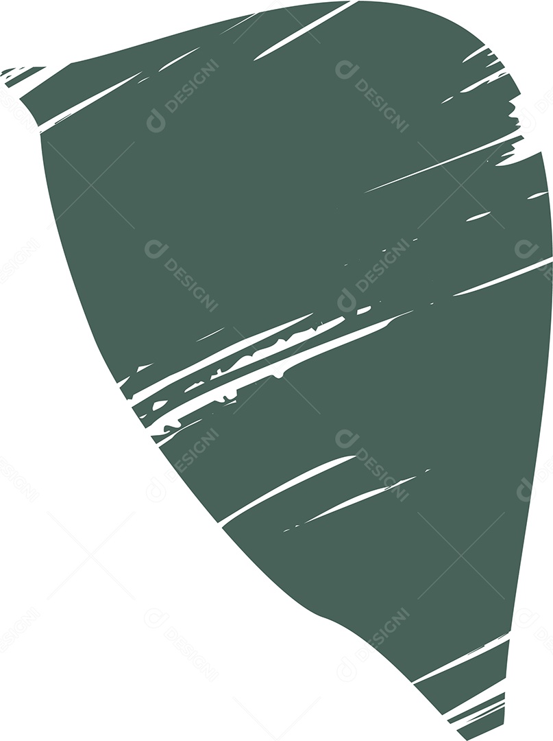 Shape Grunge Mancha de Tinta Verde Ilustração Vetor EPS