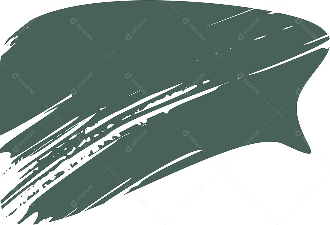 Shape Grunge Mancha de Tinta Verde Ilustração Vetor EPS