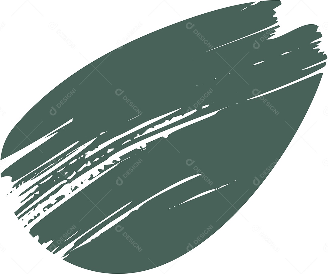 Shape Grunge Mancha de Tinta Verde Ilustração Vetor EPS