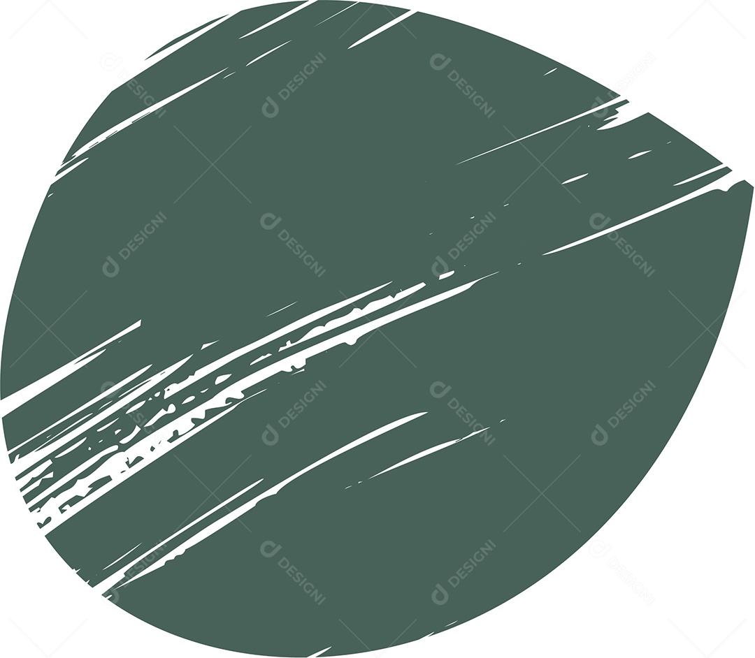 Shape Grunge Mancha de Tinta Verde Ilustração Vetor EPS