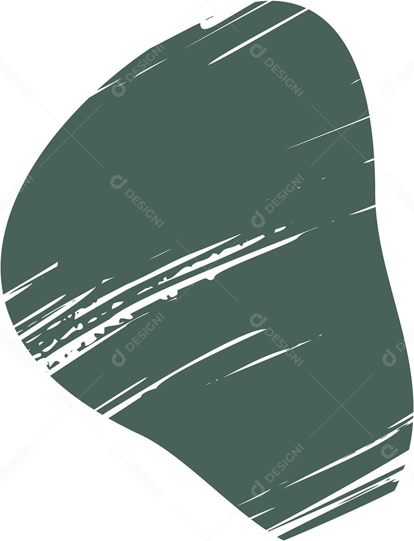 Shape Grunge Mancha de Tinta Verde Ilustração Vetor EPS