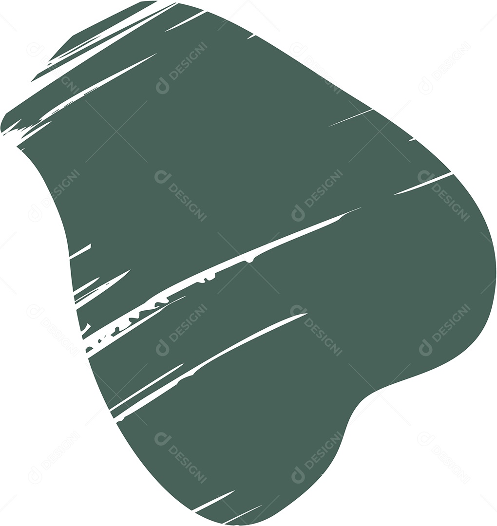 Shape Grunge Mancha de Tinta Verde Ilustração Vetor EPS