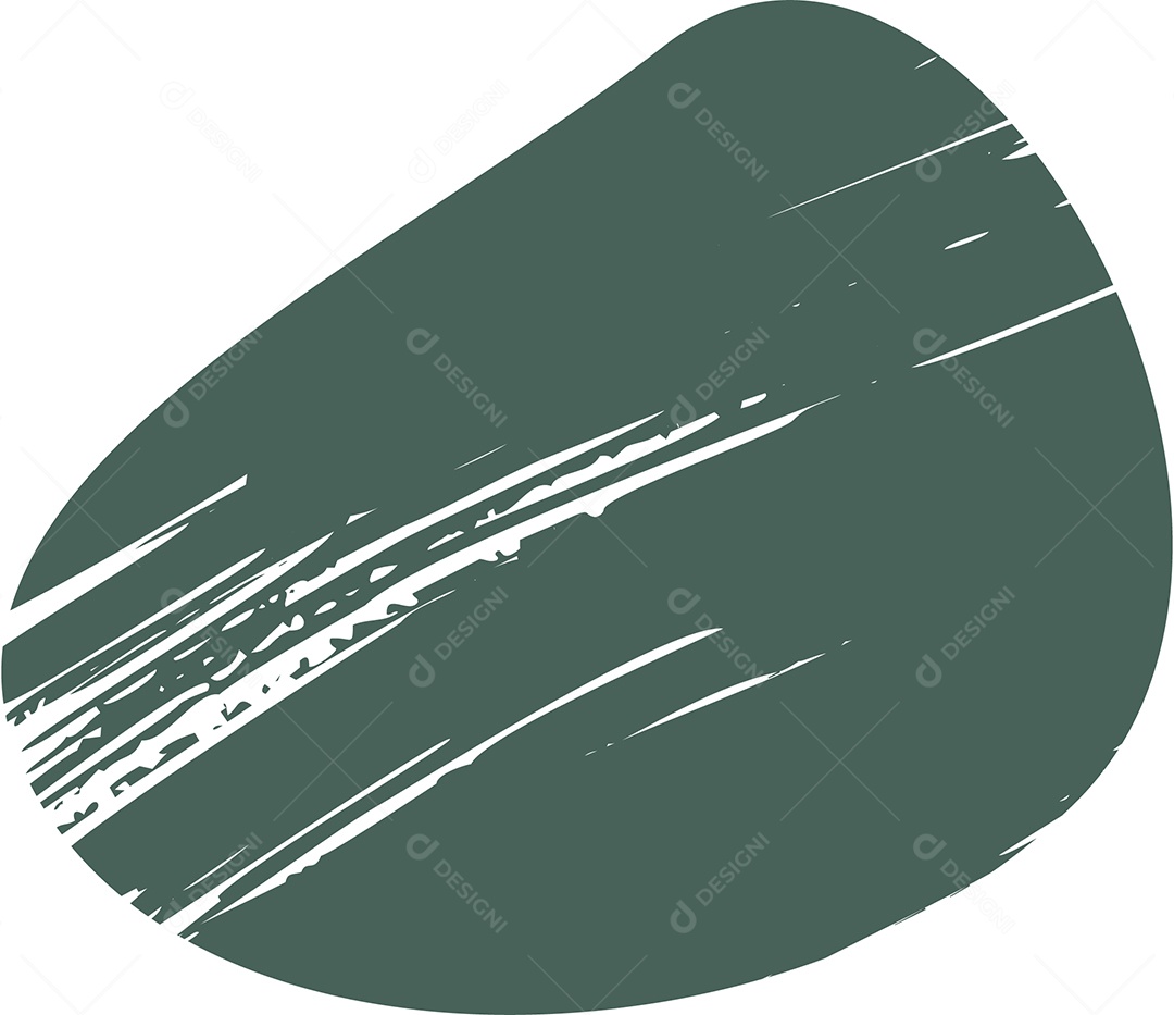 Shape Grunge Mancha de Tinta Verde Ilustração Vetor EPS