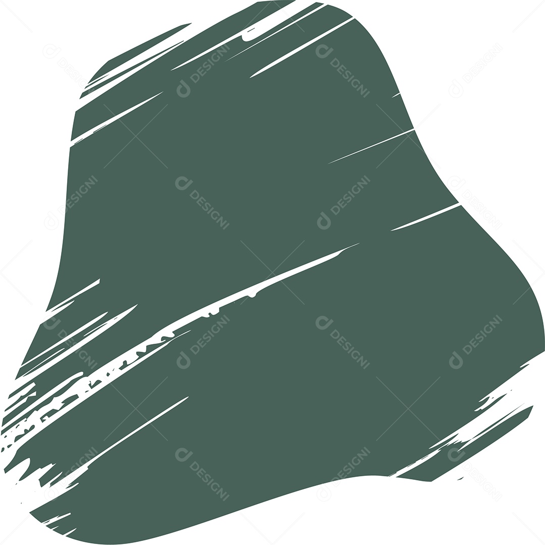 Shape Grunge Mancha de Tinta Verde Ilustração Vetor EPS