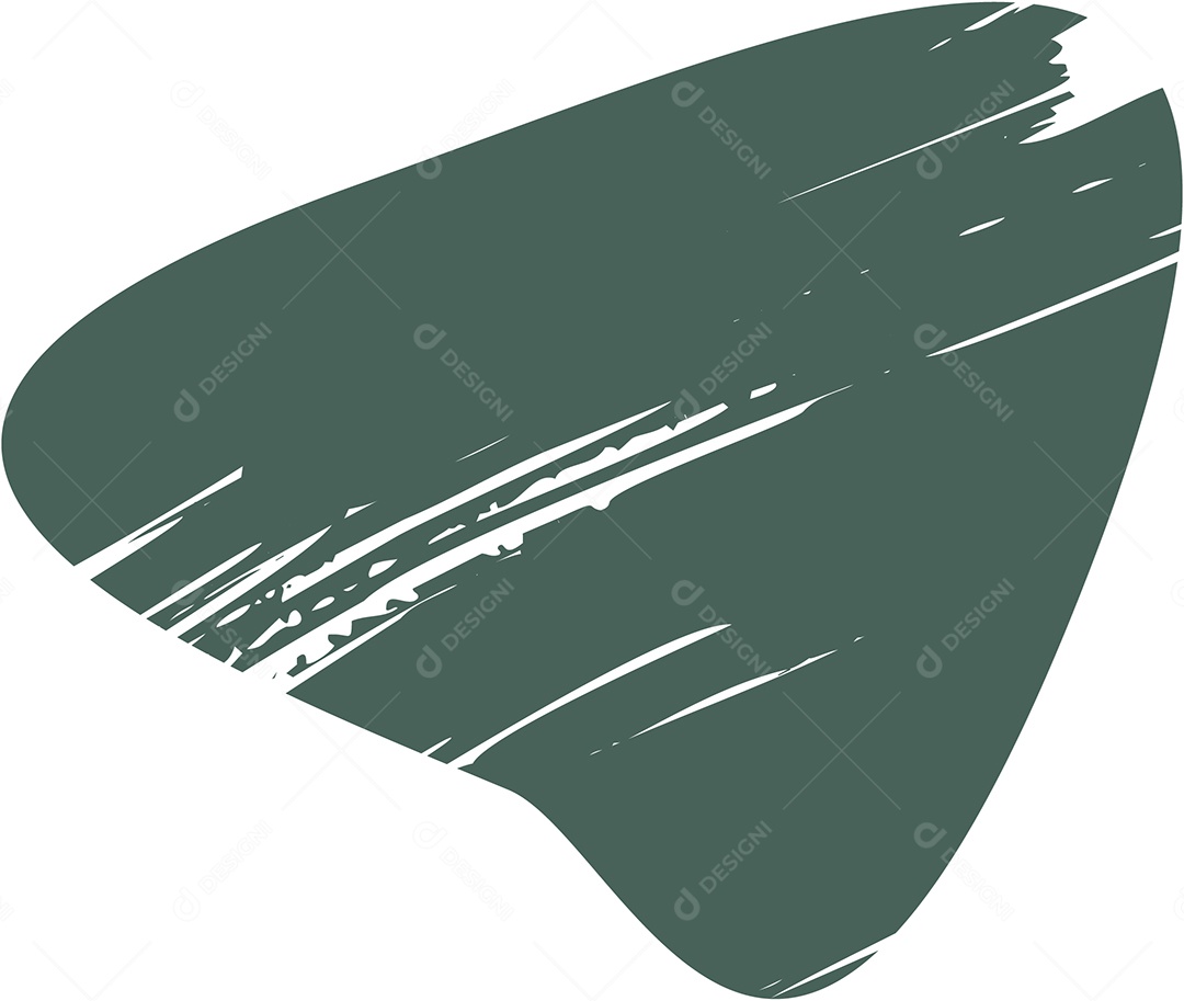 Shape Grunge Mancha de Tinta Verde Ilustração Vetor EPS