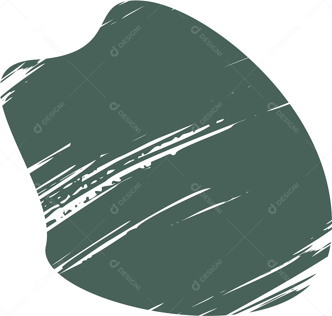 Shape Grunge Mancha de Tinta Verde Ilustração Vetor EPS