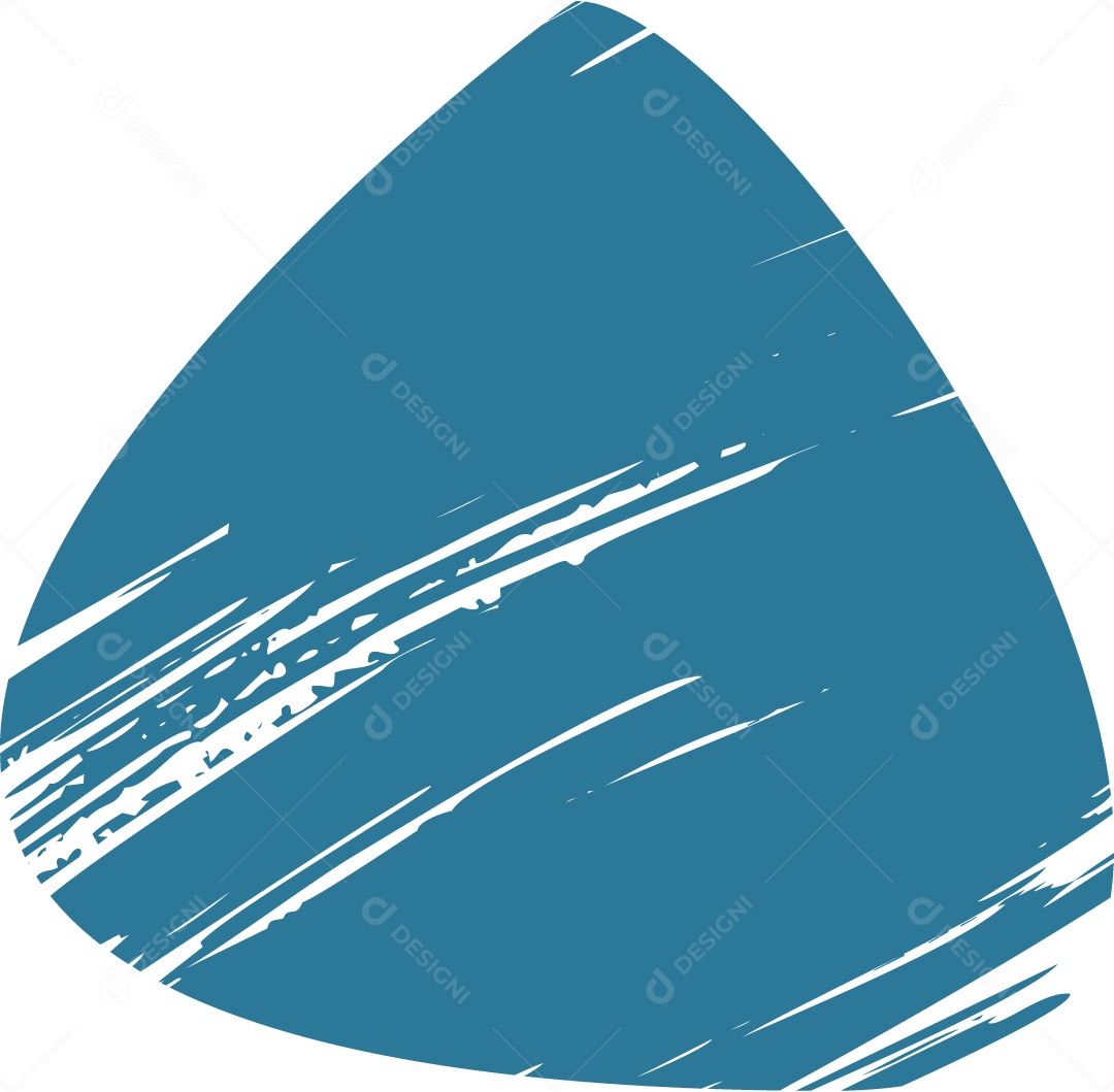 Shape Grunge Mancha de Tinta Azul Ilustração Vetor EPS