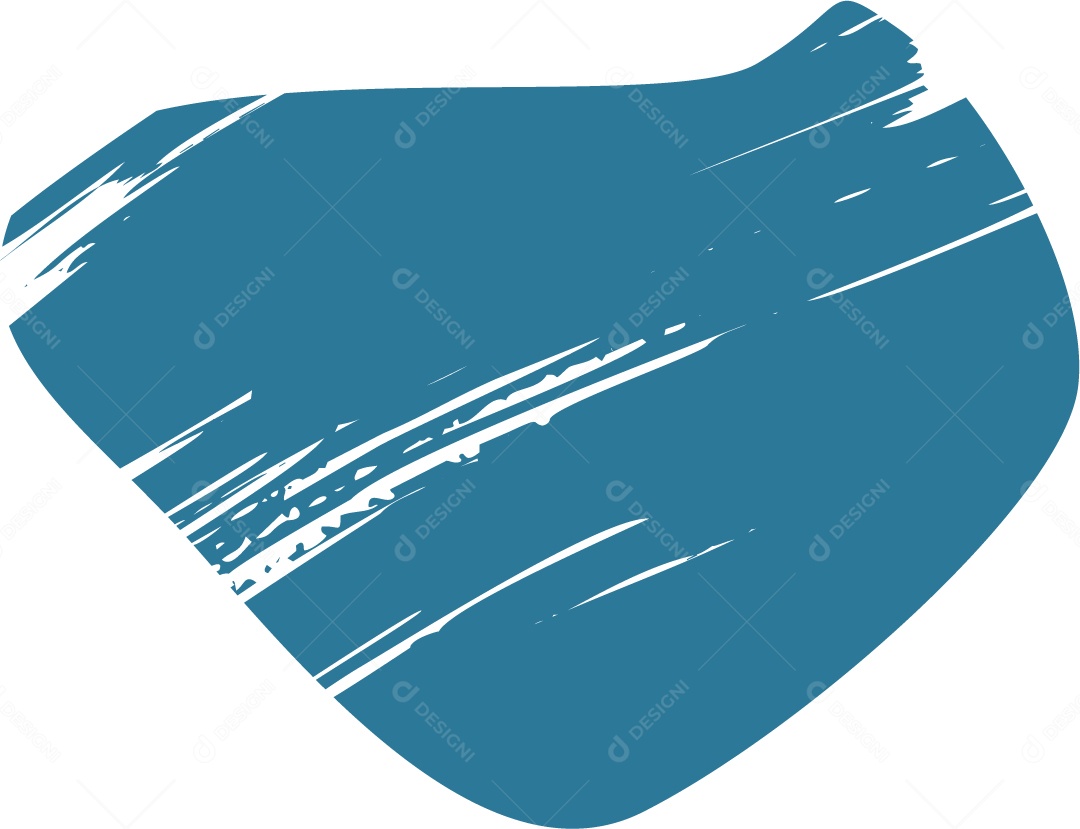 Shape Grunge Mancha de Tinta Azul Ilustração Vetor EPS