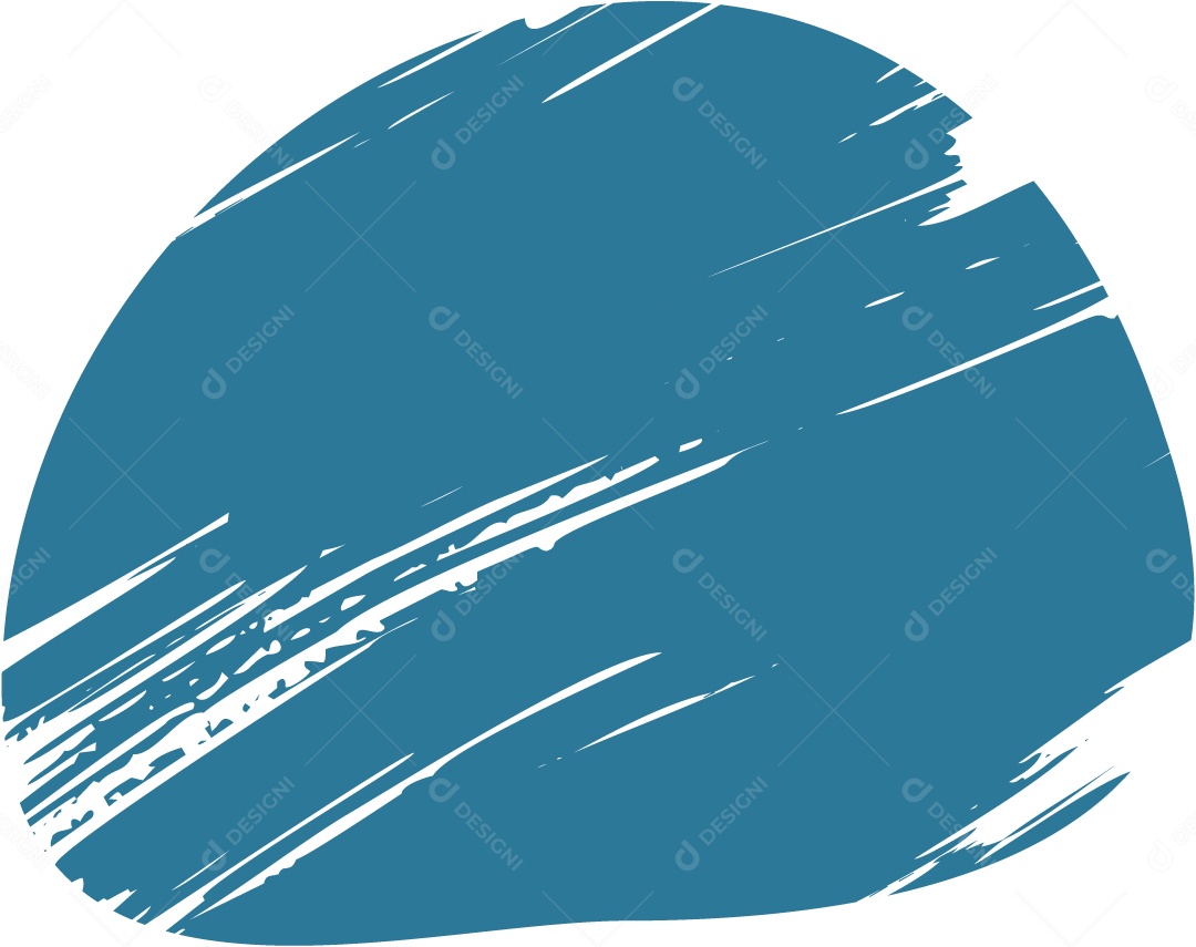 Shape Grunge Mancha de Tinta Azul Ilustração Vetor EPS