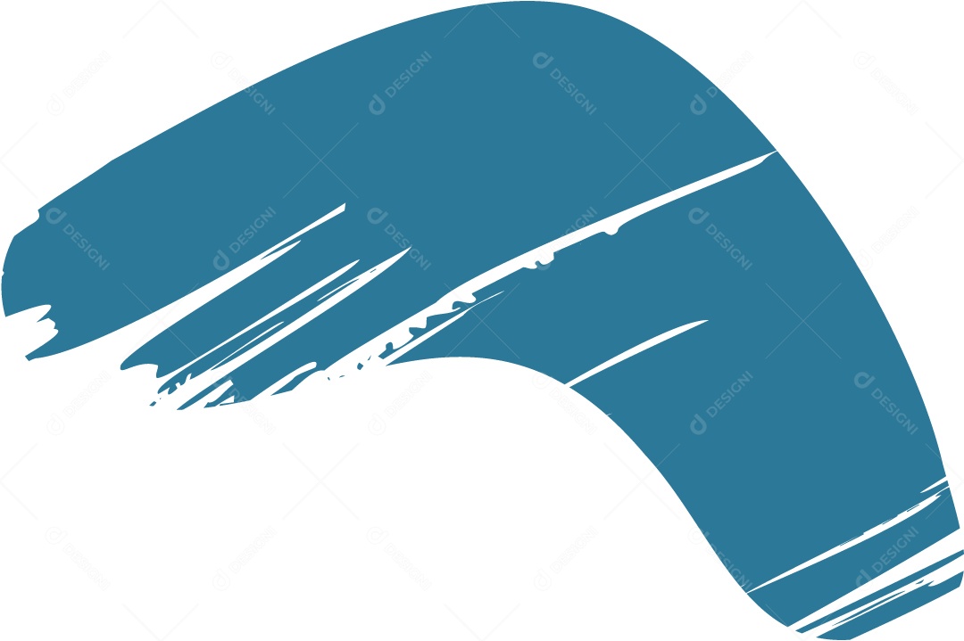 Shape Grunge Mancha de Tinta Azul Ilustração Vetor EPS