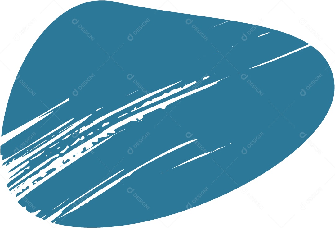 Shape Grunge Mancha de Tinta Azul Ilustração Vetor EPS