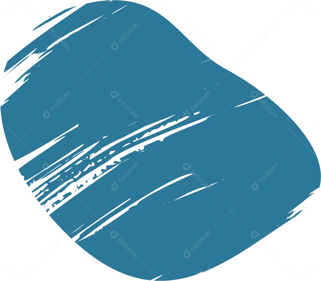 Shape Grunge Mancha de Tinta Azul Ilustração Vetor EPS