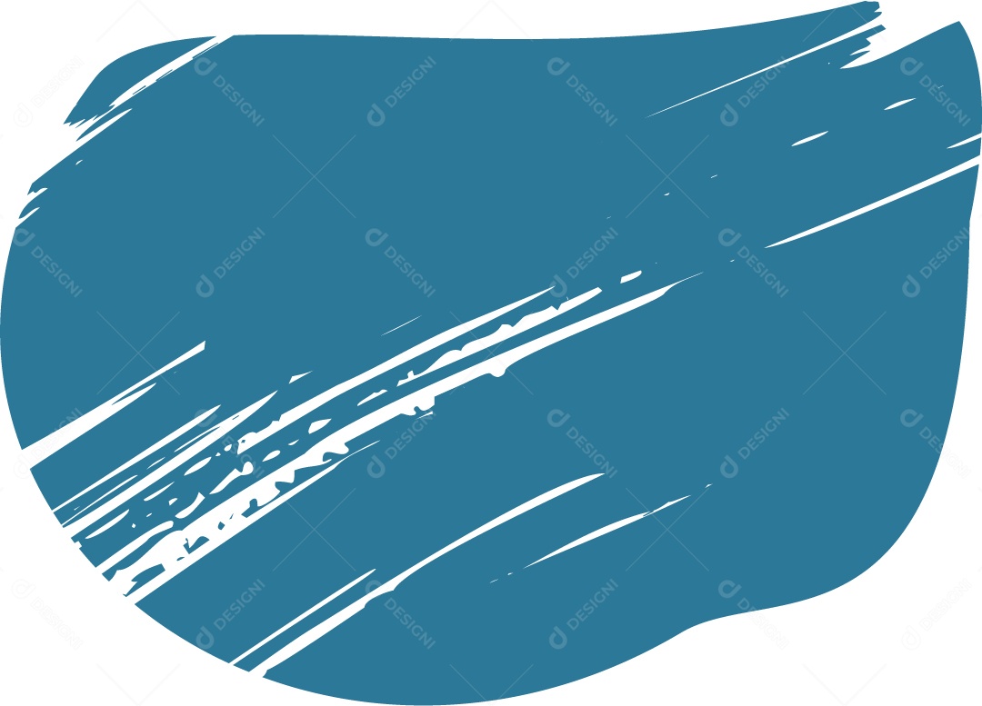 Shape Grunge Mancha de Tinta Azul Ilustração Vetor EPS