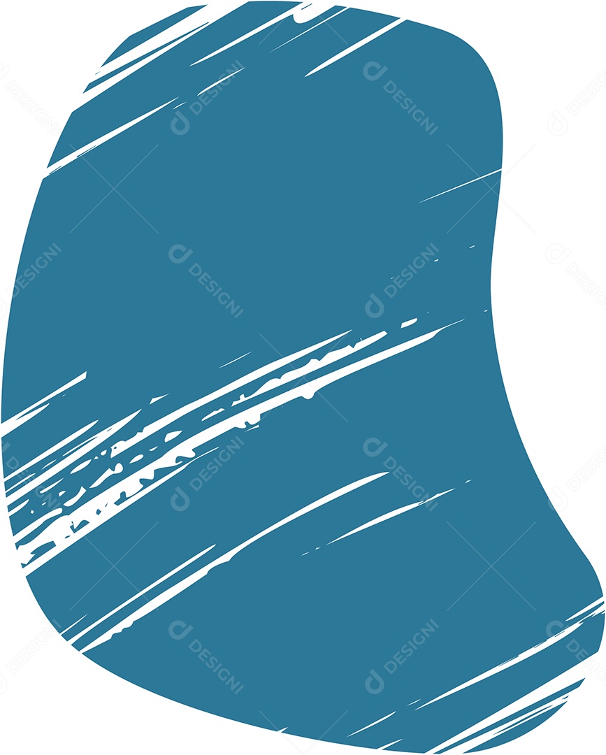Shape Grunge Mancha de Tinta Azul Ilustração Vetor EPS