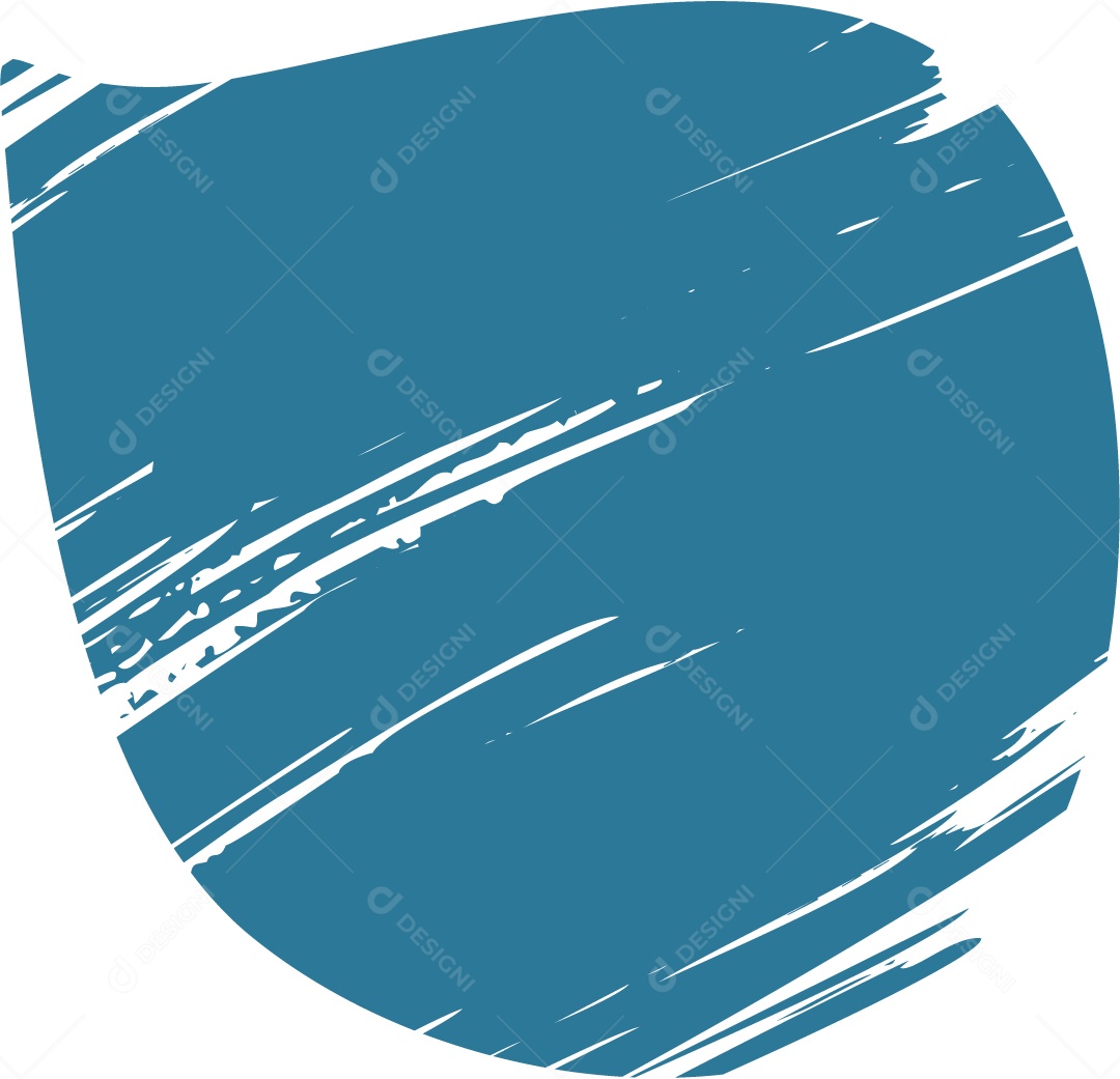 Shape Grunge Mancha de Tinta Azul Ilustração Vetor EPS