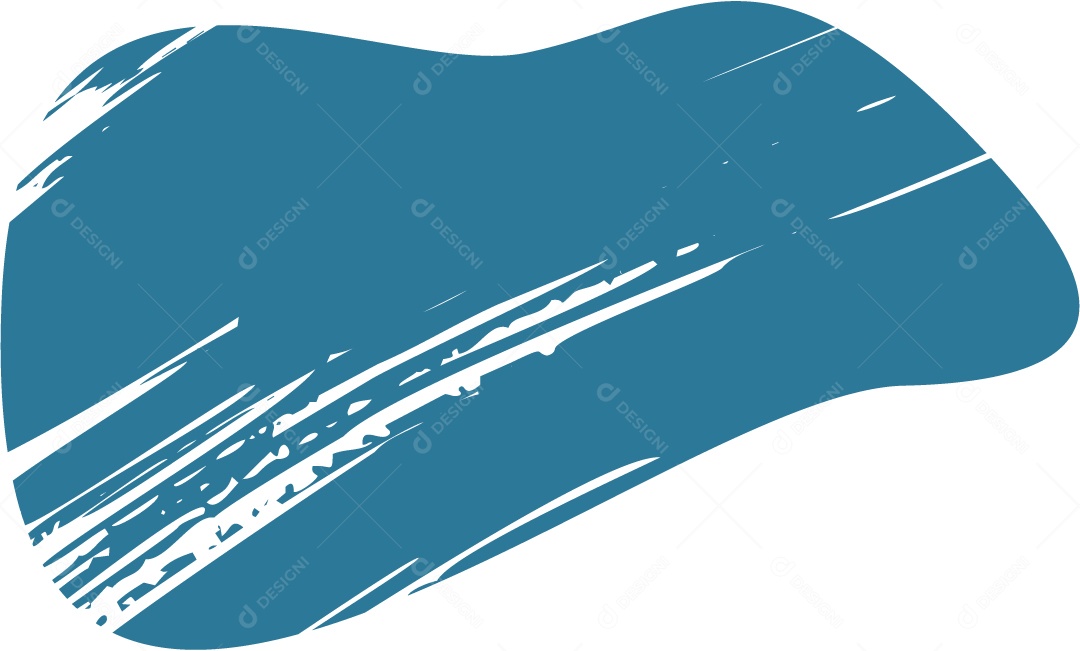 Shape Grunge Mancha de Tinta Azul Ilustração Vetor EPS