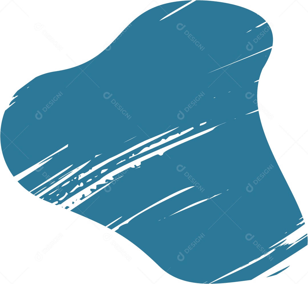 Shape Grunge Mancha de Tinta Azul Ilustração Vetor EPS