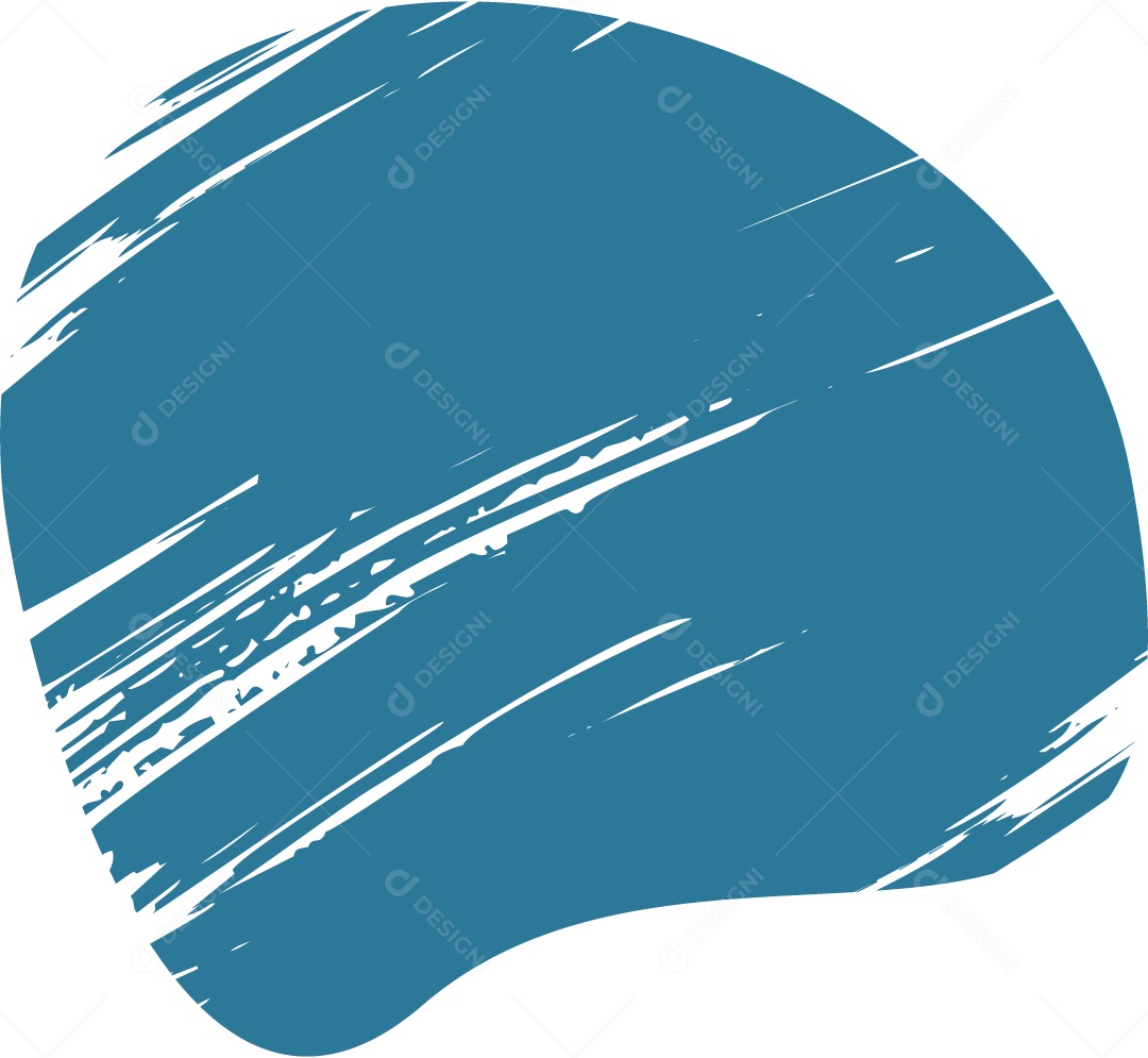 Shape Grunge Mancha de Tinta Azul Ilustração Vetor EPS