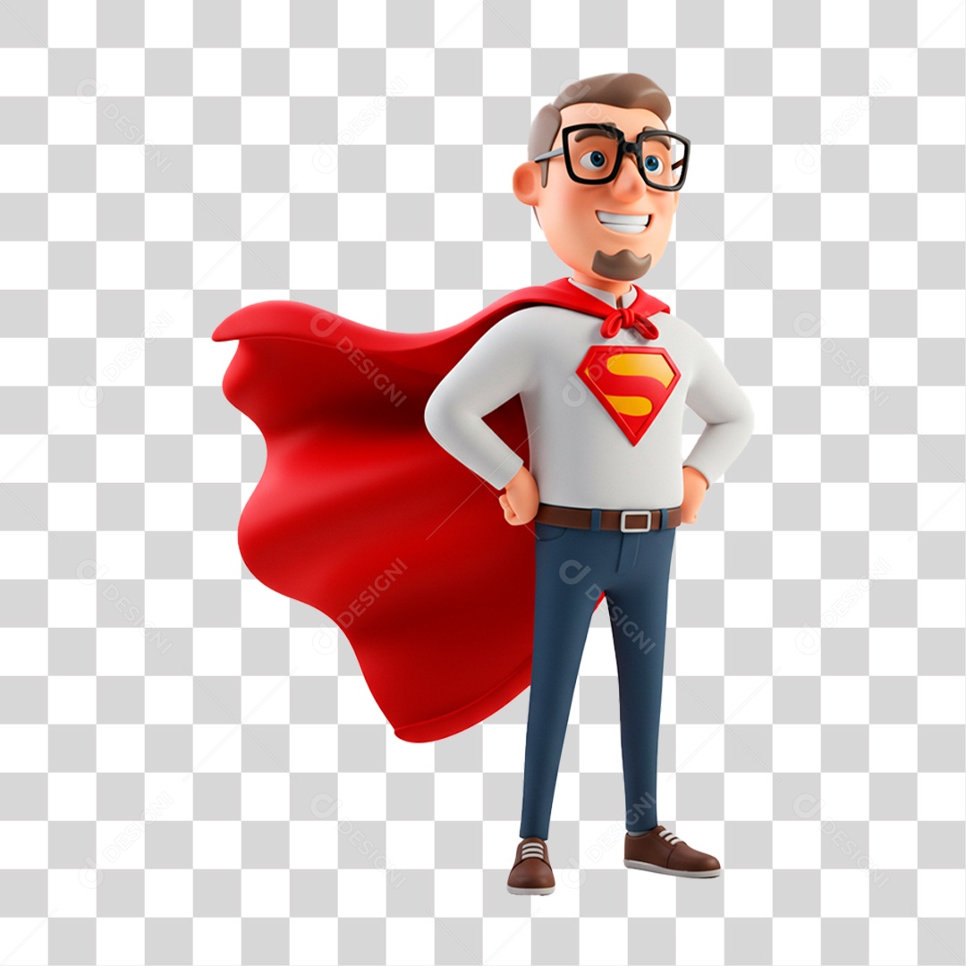 Personagem Dia dos Pais PNG Transparente