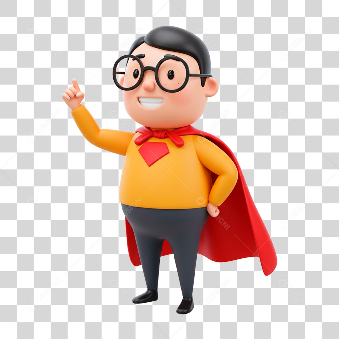 Personagem Dia dos Pais PNG Transparente