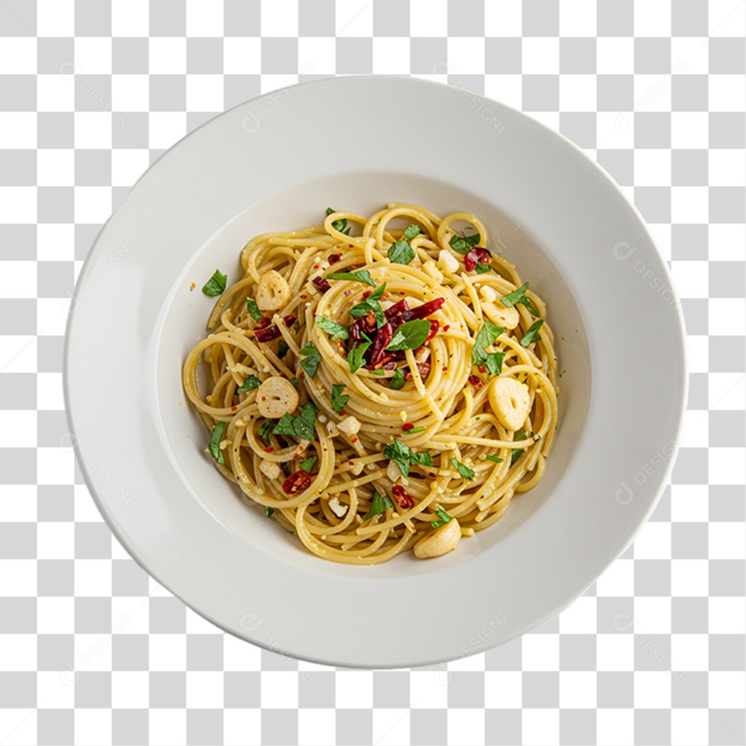Prato de Carbonara PNG Transparente