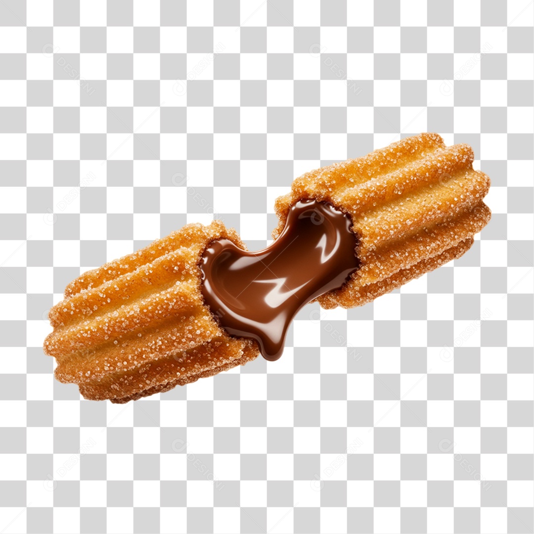Churros e Molhos PNG Transparente