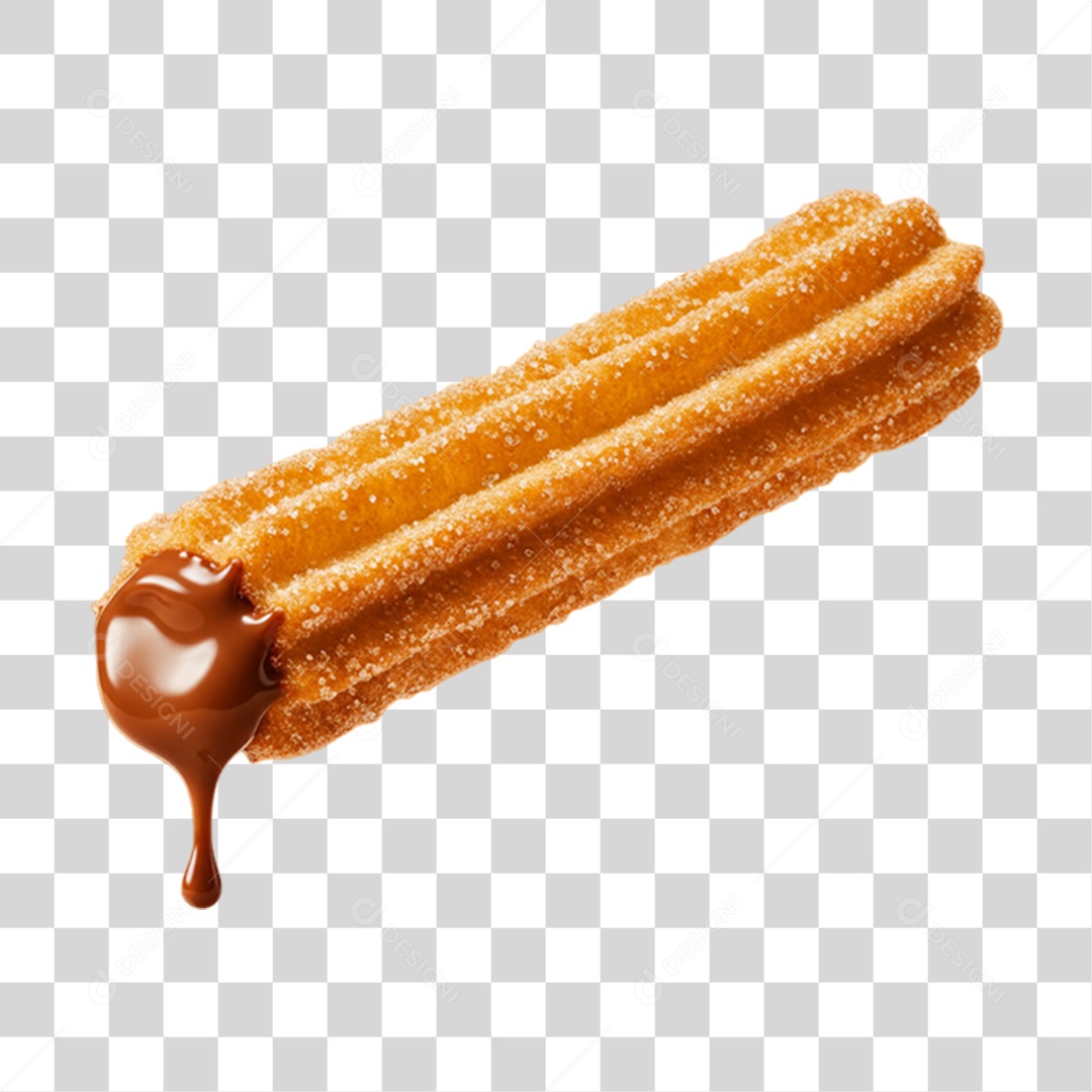 Churros e Molhos PNG Transparente