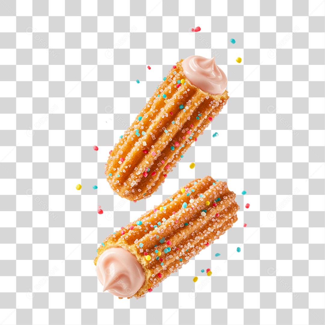 Churros Doces PNG Transparente