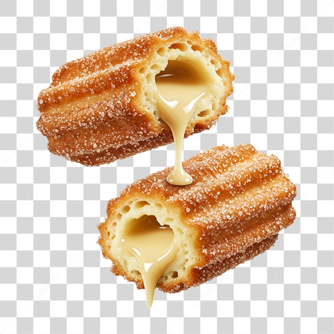 Churros Doces PNG Transparente