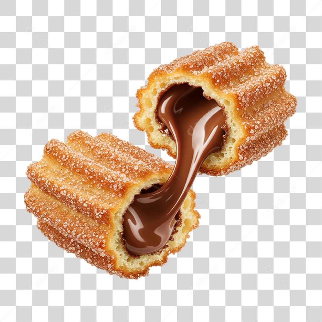 Churros Doces PNG Transparente