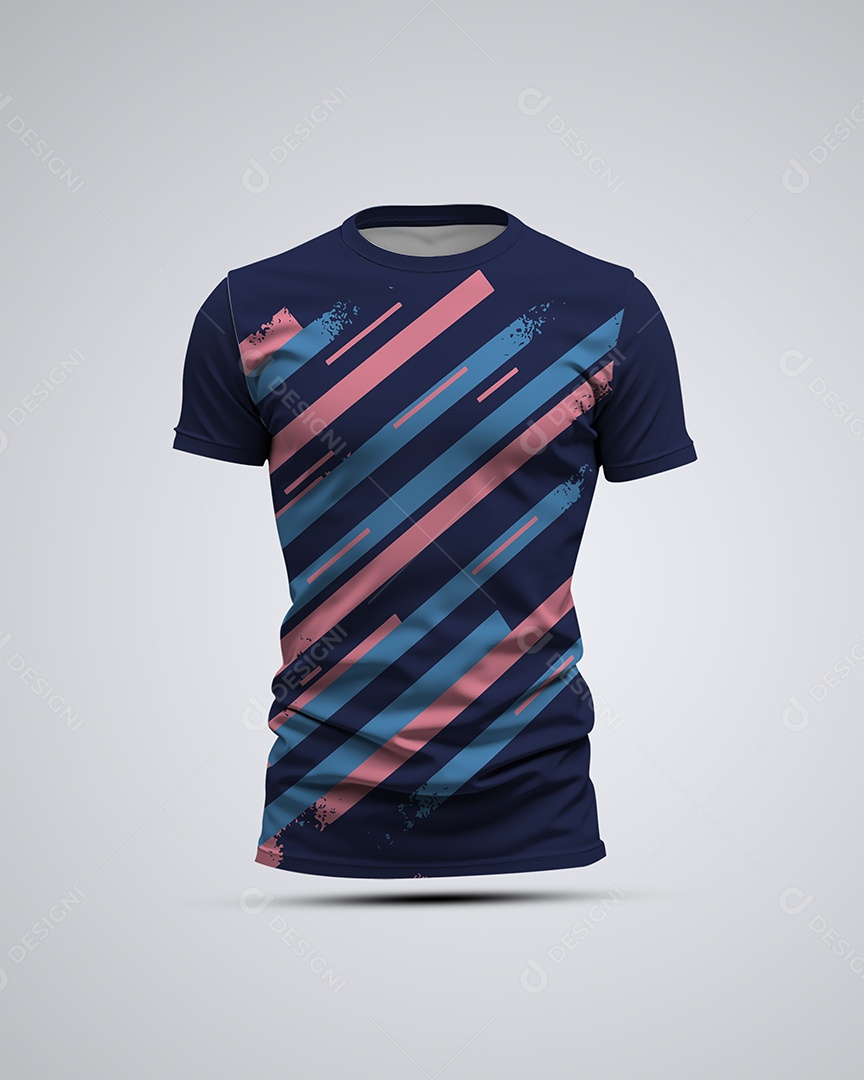 Modelo de Camisa de Futebol Mockup PSD Editável