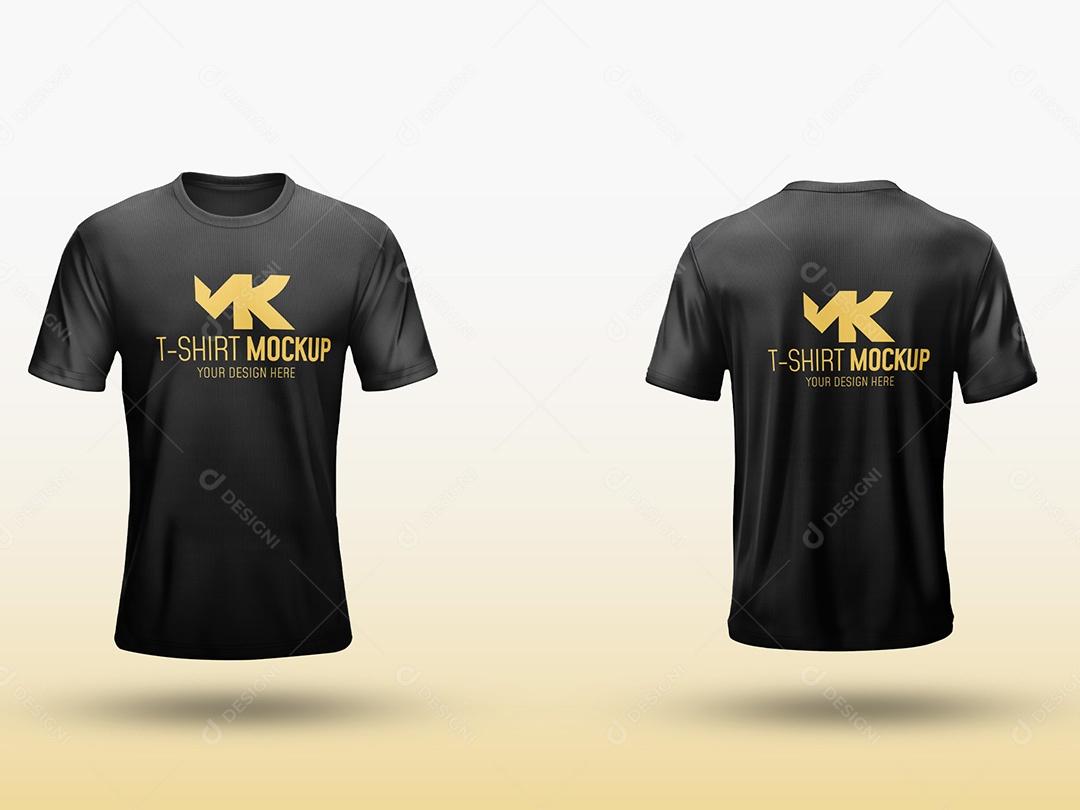 Camiseta Mockup PSD Editável