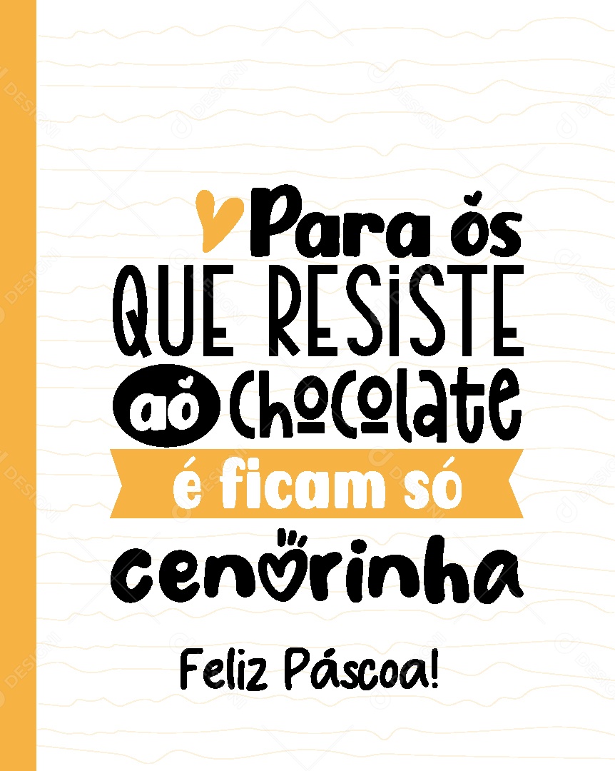 Lettering Páscoa Frase Motivacional Vetor EPS