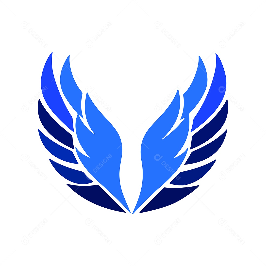 Icone de Asas Ilustração Vetor EPS