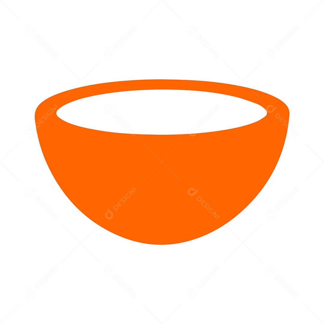 Icone de Tigela Ilustração Vetor EPS