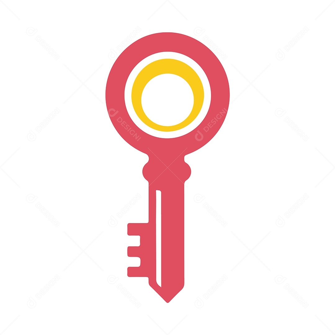 Icone de Chave Ilustração Vetor EPS
