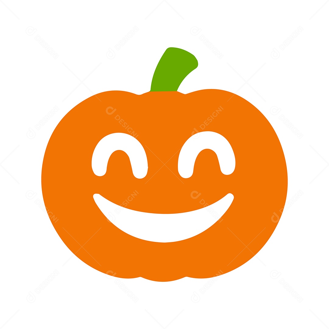 Icone de Abóbora Ilustração Vetor EPS